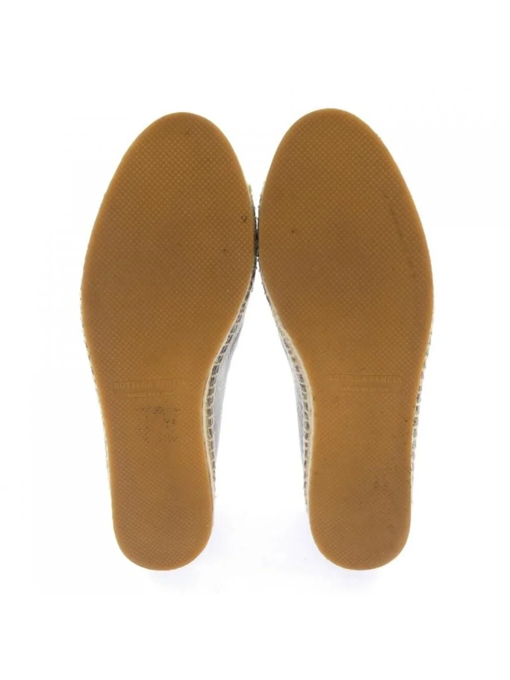 Bottega Veneta Espadrilles Silver